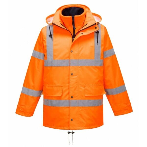 Hi-Vis Breathable Traffic Jacket (Interactive)