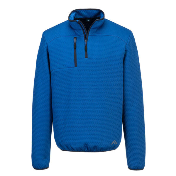 KX3 Textured 1/4 Zip Sweatshirt - Image 3