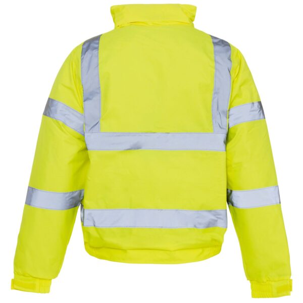 Super touch Hi Vis Standard Storm Bomber Jacket - Image 6