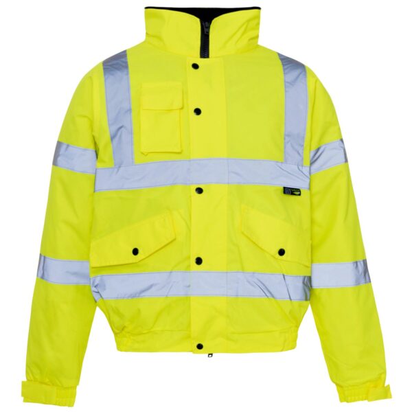 Super touch Hi Vis Standard Storm Bomber Jacket - Image 2