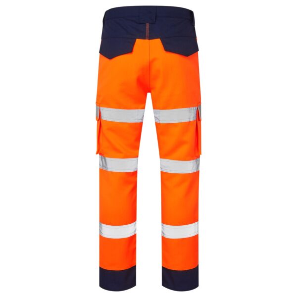 Hi Vis 2 Tone Poly/Cotton Combat Trousers EN ISO 20471 Class 2 and RIS-3279-TOM - Image 3