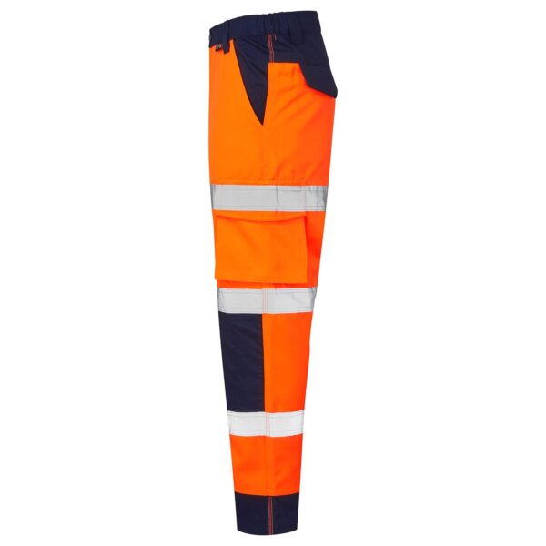 Hi Vis 2 Tone Poly/Cotton Combat Trousers EN ISO 20471 Class 2 and RIS-3279-TOM - Image 5